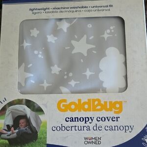 GoldBug Gray Canopy Cover for Kids